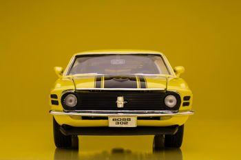 Samochód Ford Mustang Boss 302 z 1970 r