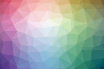 Tęczowy geometryczny wzór