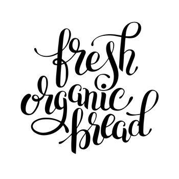 Fresh organic bread