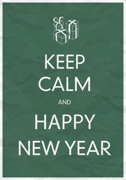 Keep calm and happy new year