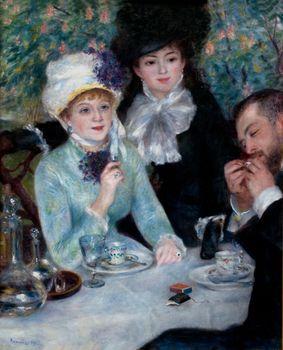 After the luncheon, Auguste Renoir