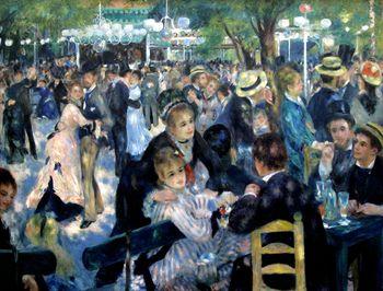 Bal w Le Moulin de la Galette, Auguste Renoir