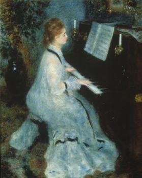 Kobieta przy pianinie, Auguste Renoir