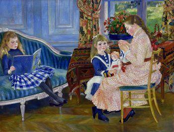 Popołudnie dzieci w Wargemont, Auguste Renoir