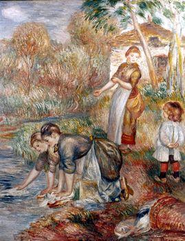 Praczki, Auguste Renoir