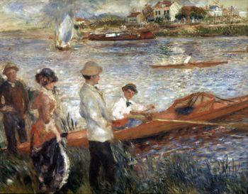 Wioślarze w Chatou, Auguste Renoir