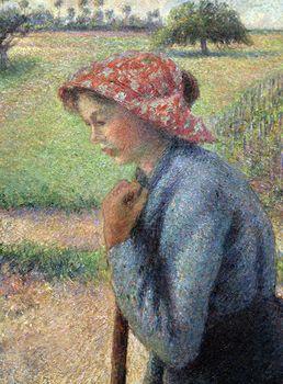 Dwie młode dziewczyny, Camille Pissarro