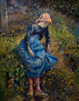 Dziewczynka z gałązką, Camille Pissarro
