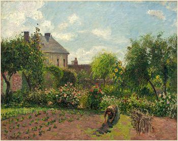 Ogród artysty w Eragny, Camille Pissarro
