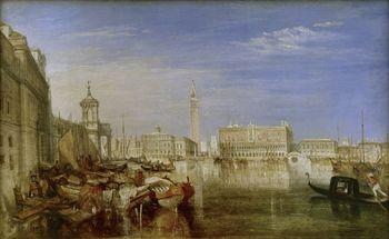 Bridge of Sighs, Ducal Palace and Custom-House, Venice, Canaletto