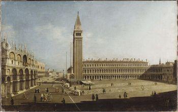 Plac San Marco, Canaletto