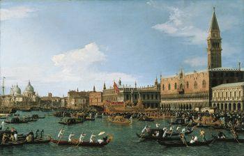 Powrót z Il Bucintoro na Wniebowstąpienie, Canaletto