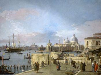 Wejście do Wielkiego Kanału z Molo, Wenecja, Canaletto