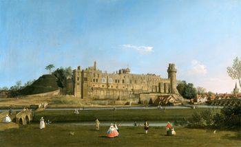 Zamek w Warwick, Canaletto