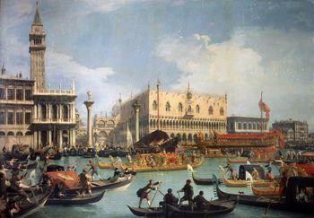 Zaślubiny z morzem, Canaletto