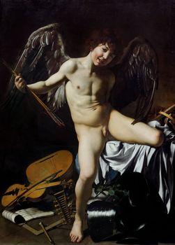Amor Zwycięski, Caravaggio