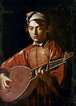 Lutnista, 1596, Caravaggio