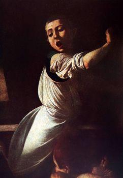 Męczeństwo św. Mateusza, detal, Caravaggio