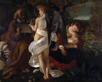 Odpoczynek w czasie ucieczki do Egiptu, Caravaggio