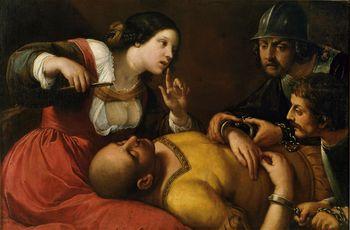 Samson i Dalila, Caravaggio