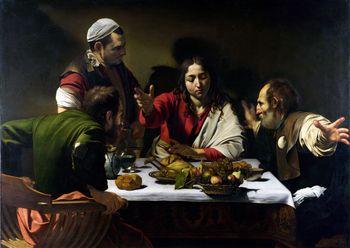 Wieczerza w Emmaus, Caravaggio