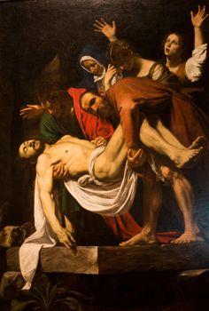 Złożenie do grobu, Caravaggio