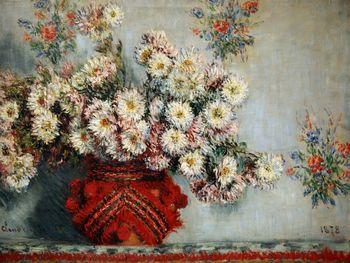Chryzantemy, 1878, Monet