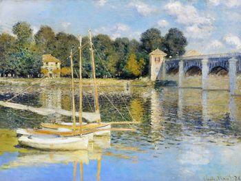 Most w Argenteuil, , 1874, Monet