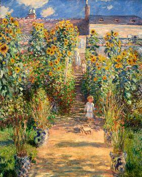 Ogród artysty w Vetheuil, Monet