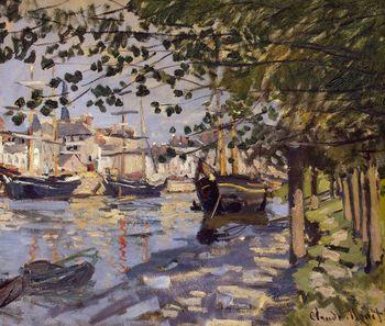 Sekwana w Rouen, Monet