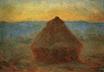 Stóg siana, okolice Giverny, Monet