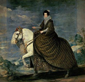 Izabella of Bourbon, Velazquez