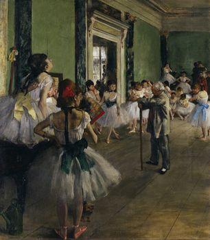 Lekcja tańca, Degas