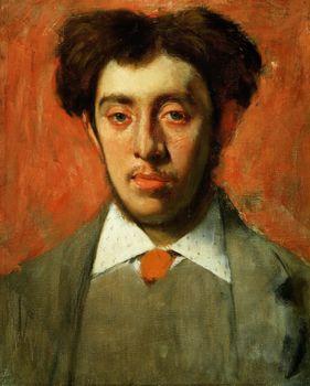 Portret Alberta Melida, Degas