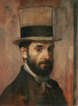 Portret Leona Bonnat, Degas
