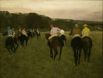 Wyścigi konne w Longchamp, Degas
