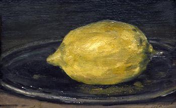 The lemon, Manet