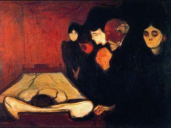 Deathbed, Munch