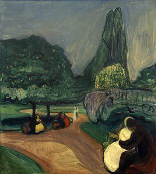 Letnia noc, Munch
