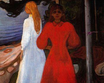 Red and White, Munch