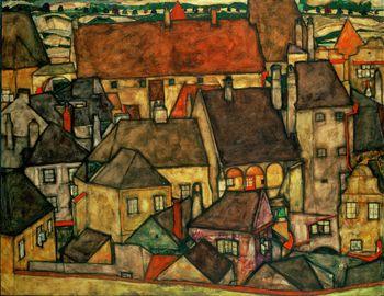 Żółte miasto, Schiele