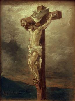 Christ on the Cross, Delacroix