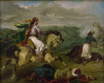 Greek War of Independence, Delacroix