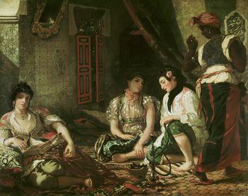 Kobiety algierskie, Delacroix