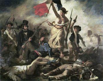 Wolność wiodąca lud na barykady, Delacroix