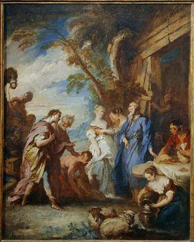 Rebecca Receiving Abraham's Gifts, Boucher