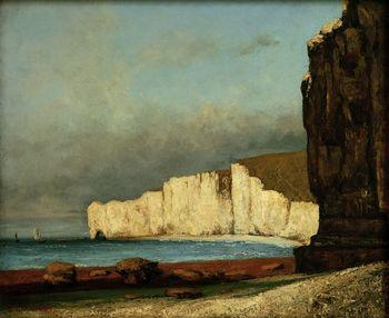 Coast landscape, Courbet