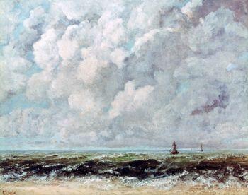 Marine landscape, Courbet