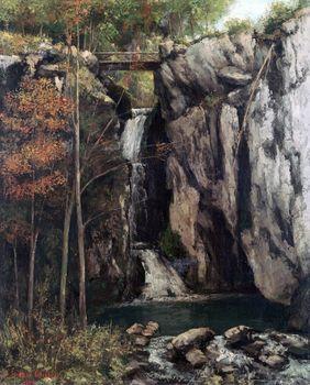 The Chasm at Conches, Courbet