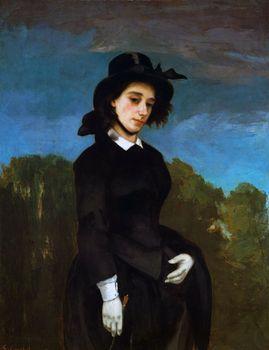 Woman in a Riding Habit, Courbet